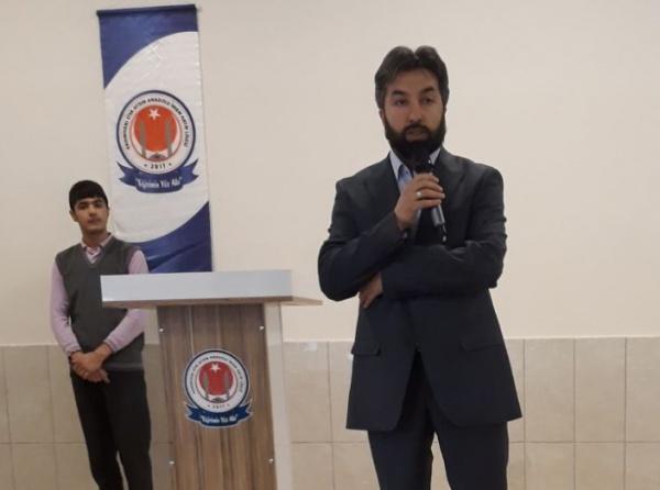 Müftülükle İşbirliği Projesi Çerçevesinde Vaiz Mehmet TOKER Hoca Öğrencilerimize Konferans Verdi.