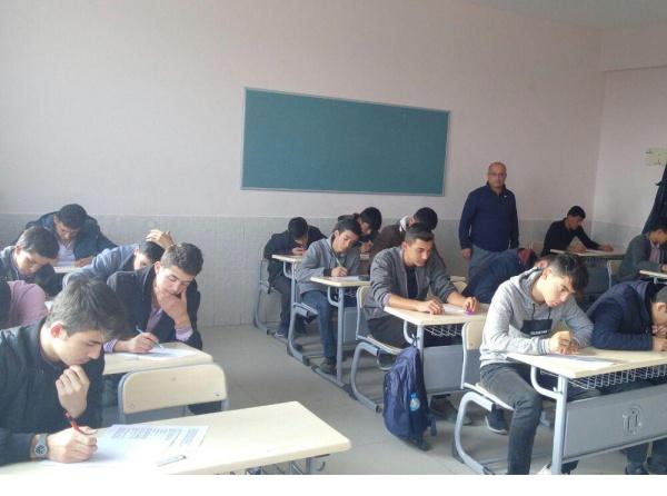 Okulumuzda Ortak sınavlarda Kelebek Sistemi Uygulanıyor